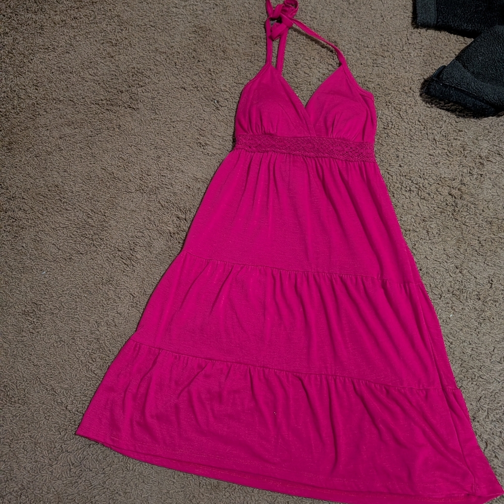 Vanity Fuchsia Halter Top